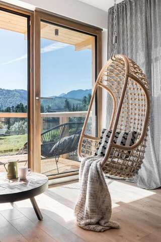Дома для отпуска Osada Szeligówka - Premium Chalets Zakopane Косцелиско Wolf Cottage with sauna-12